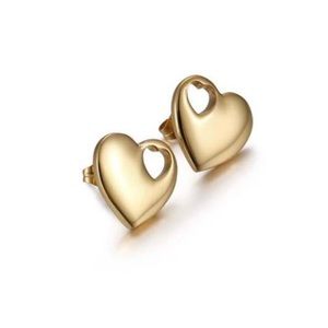 Heart shaped earrings